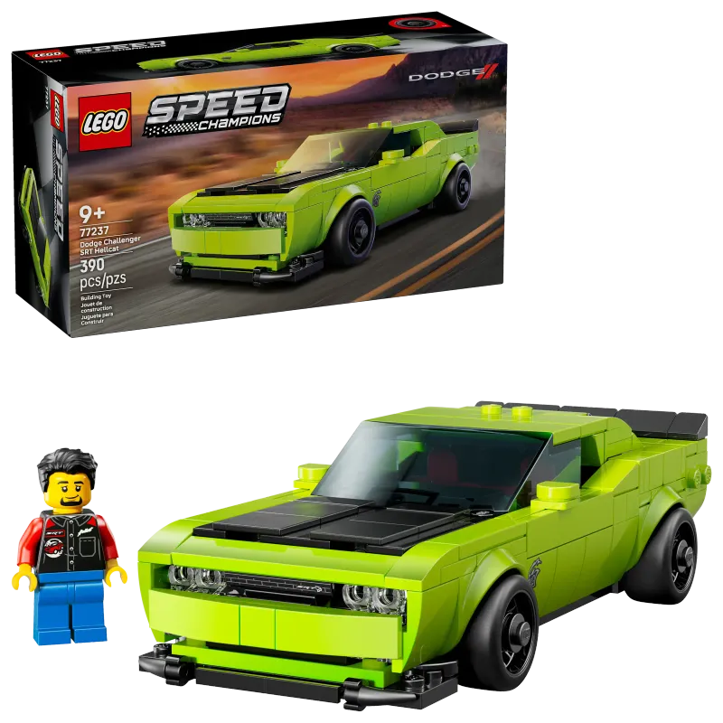 LEGO Speed Champions 77240 - Dodge Challenger SRT Hellcat Sports Car