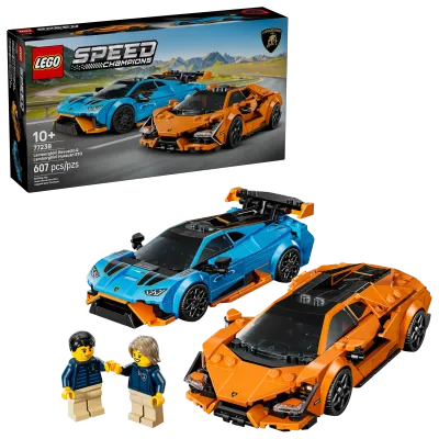 LEGO Speed Champions 77238 - Lamborghini Revuelto &amp; Huracán STO