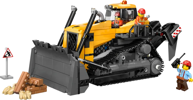 LEGO City 60466 – Yellow Bulldozer
