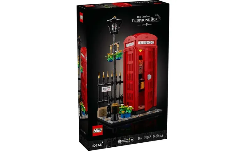 LEGO Ideas 21347 - Red London Telephone Box