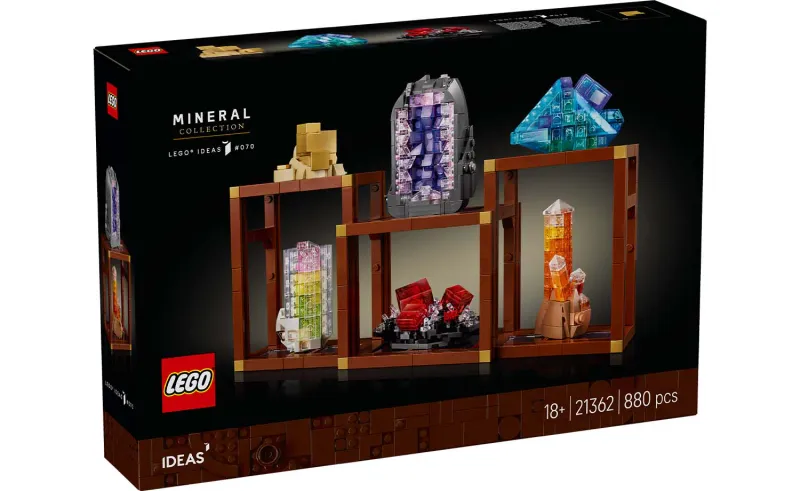 LEGO Ideas 21362 - Mineral Collection