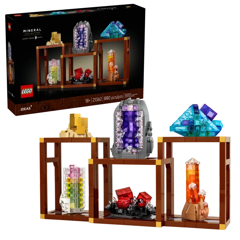 LEGO Ideas 21362 - Mineral Collection