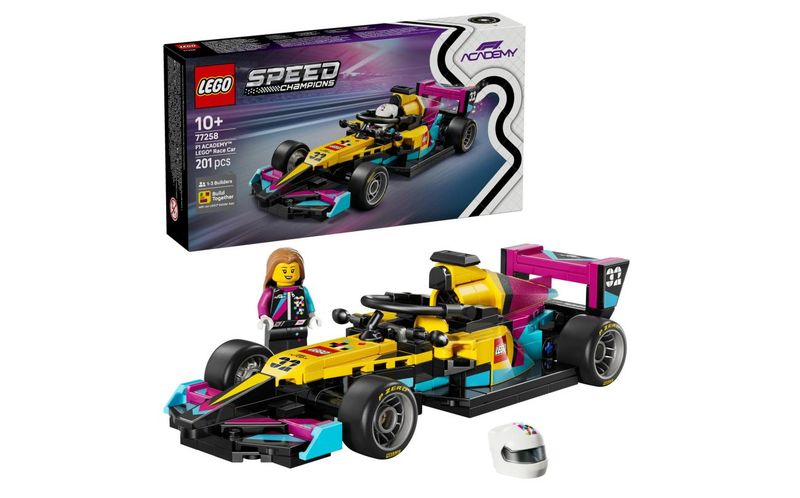 LEGO Speed Champions 77258 - F1 ACADEMY LEGO Race Car