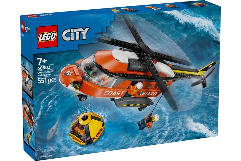 LEGO City 60503 - Coast Guard Helicopter