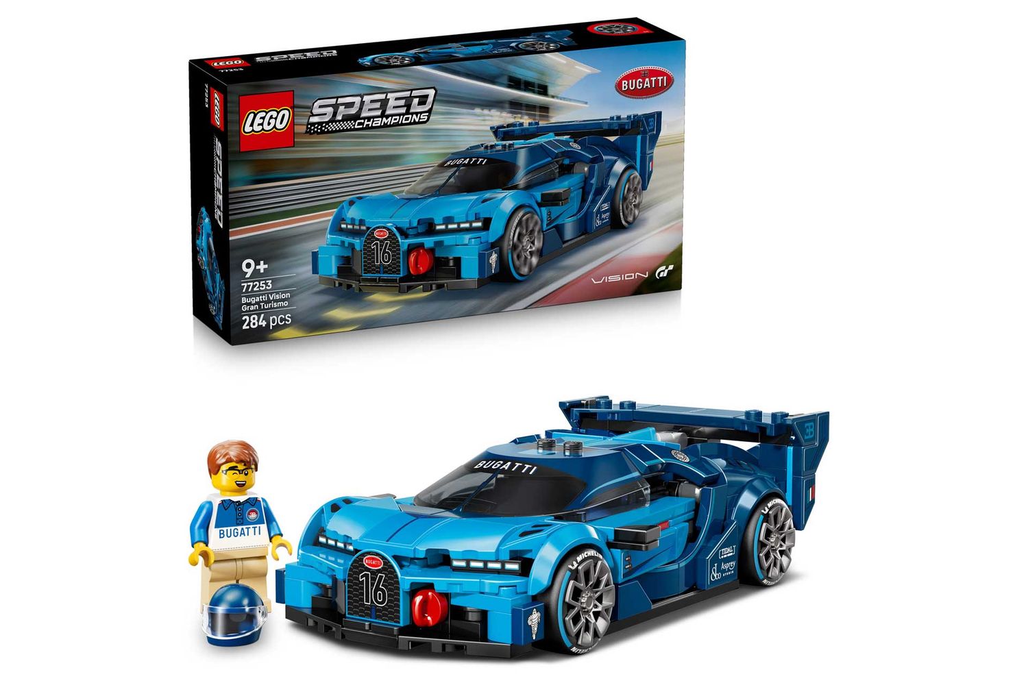 LEGO Speed Champions 77253 - Bugatti Vision GT Hyper Sports Car