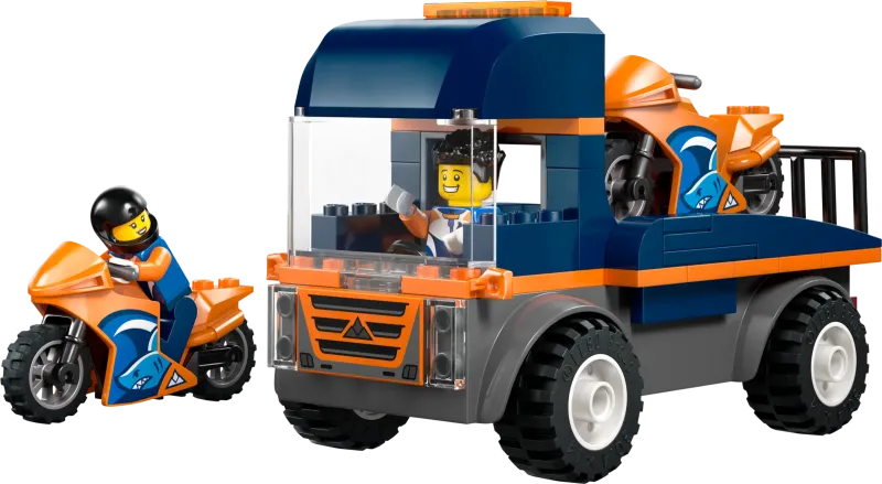 LEGO City 60491 - Motorcycle Transporter