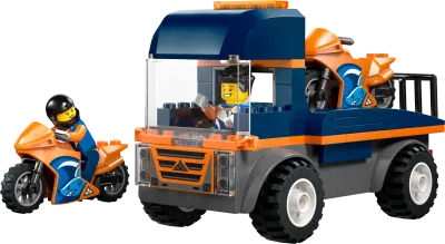 LEGO City 60491 - Motorcycle Transporter