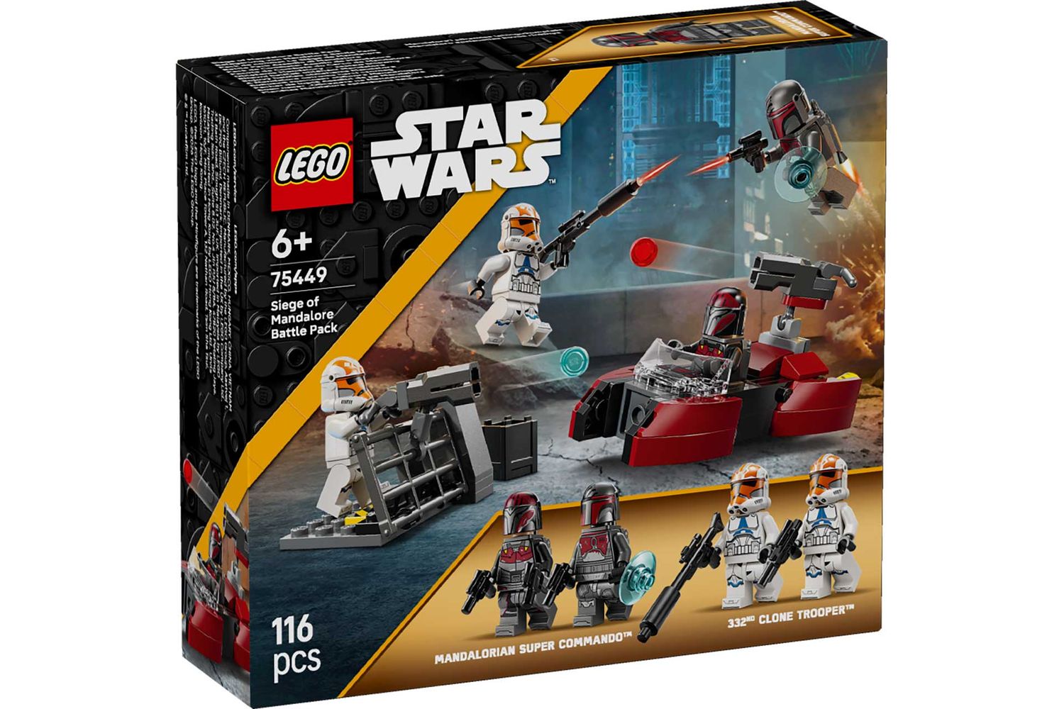 LEGO Star Wars 75449 - Siege of Mandalore Battle Pack
