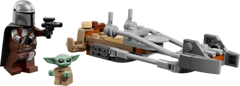LEGO Star Wars 75436 - The Mandalorian and Grogu's Speeder Bike