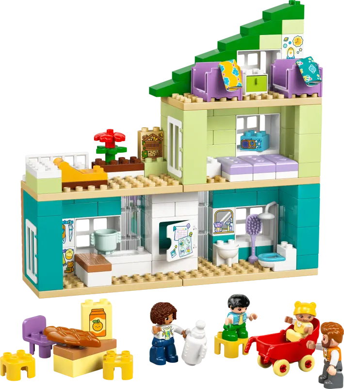 LEGO Duplo 10470 - 3 in 1 Modern Family House with Figures
