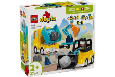 LEGO Duplo 10475 - 3 in 1 Construction Vehicles