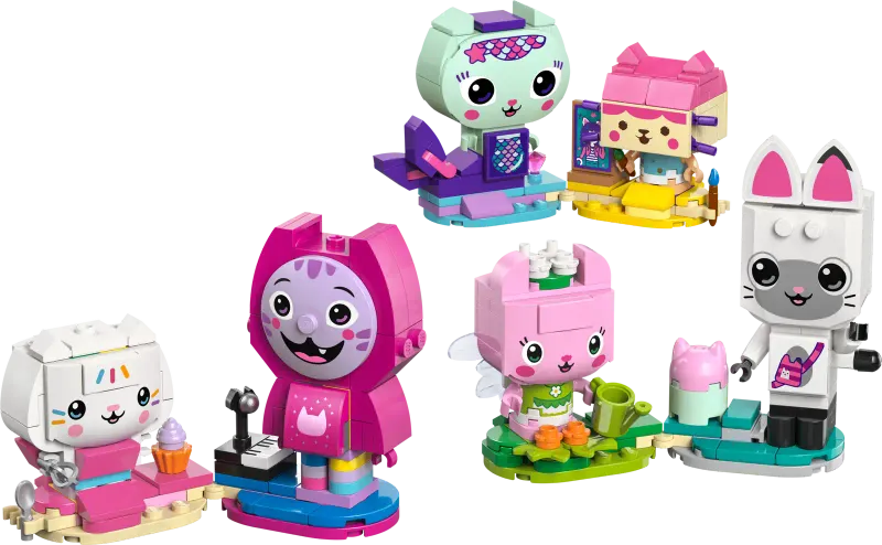 LEGO Gabby's poppenhuis 11215 - Gabby's Brick-Built Cat Friends