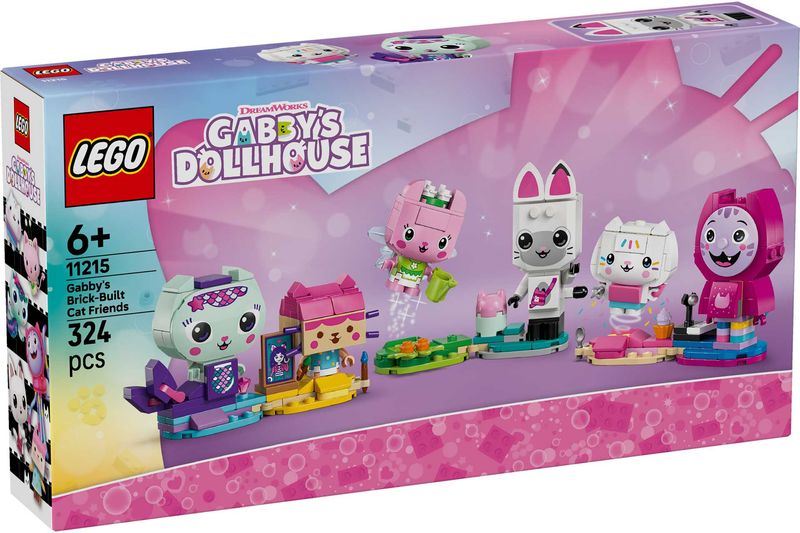 LEGO Gabby's poppenhuis 11215 - Gabby's Brick-Built Cat Friends
