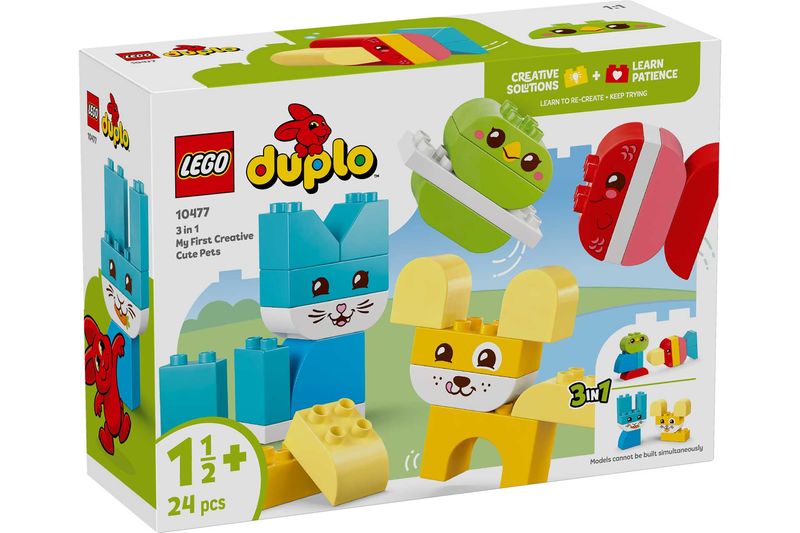 LEGO Duplo 10477 - 3 in 1 Creative Cute Pets