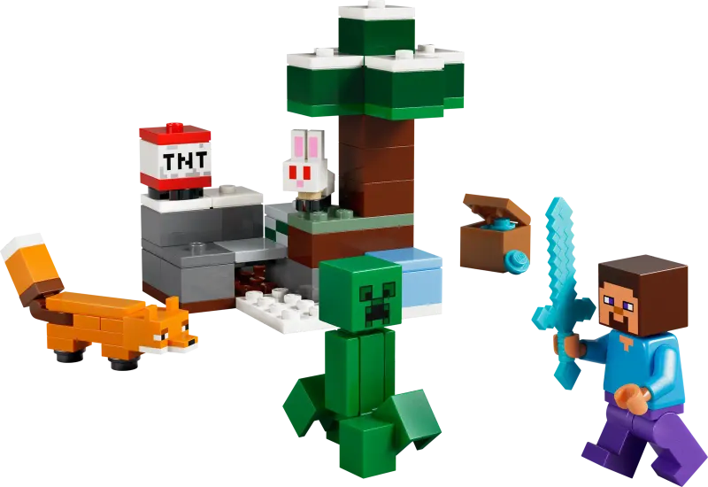 LEGO Minecraft 21583 - Steve's Taiga Adventure