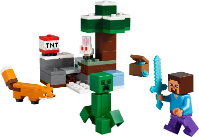 LEGO Minecraft 21583 - Steve's Taiga Adventure