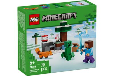LEGO Minecraft 21583 - Steve's Taiga Adventure LEGO Minecraft 21583 - Steve's Taiga Adventure