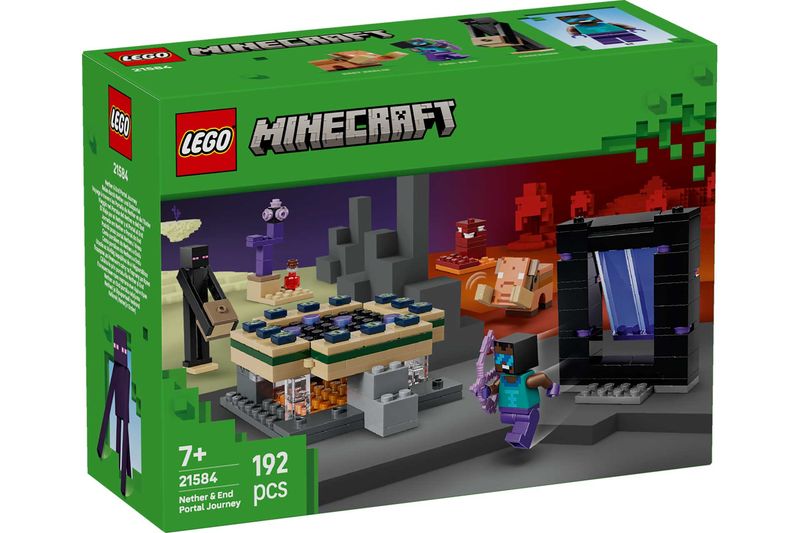 LEGO Minecraft 21584 - Nether and End Portal Journey