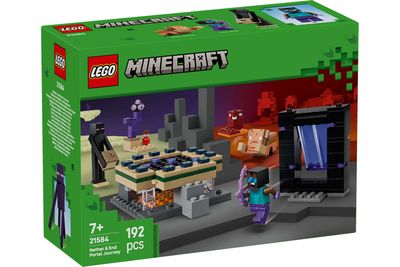 LEGO Minecraft 21584 - Nether and End Portal Journey