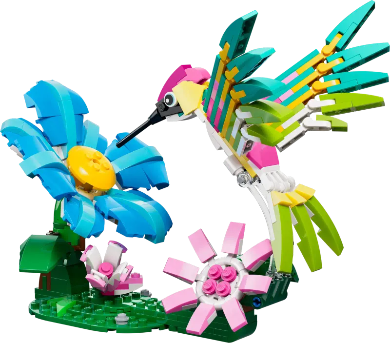 LEGO Creator 3-in-1 31384 - Wild Animals: Colorful Hummingbird