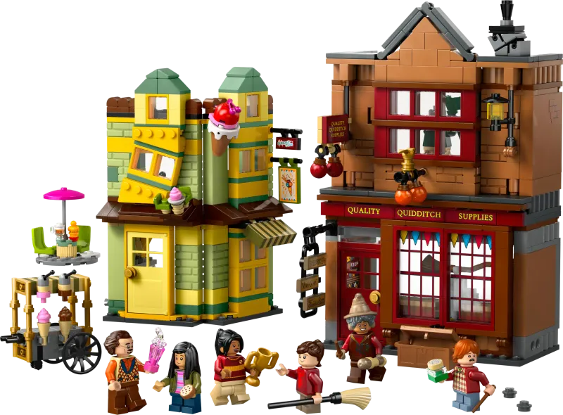 LEGO Harry Potter 76452 - Quality Quidditch Supplies &amp; Ice Cream Parlour