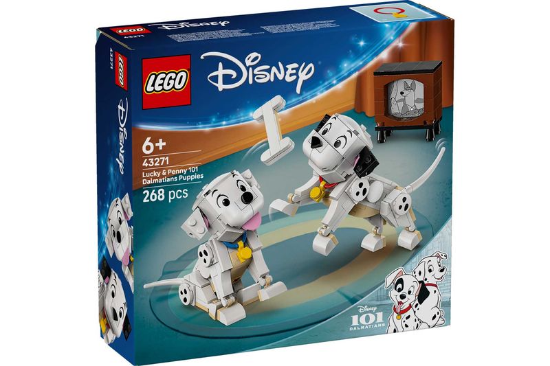 LEGO Disney 43271 - Lucky &amp; Penny 101 Dalmatians Puppies