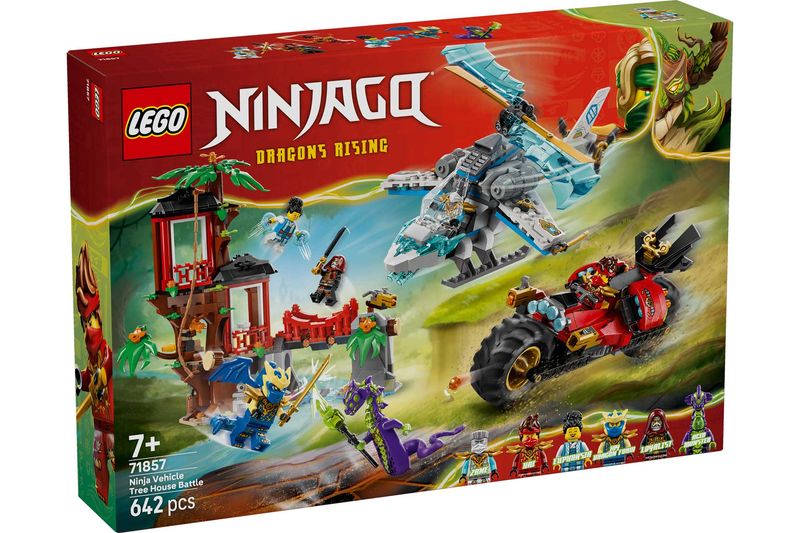 LEGO Ninjago 71857 - Ninja Vehicle Tree House Battle
