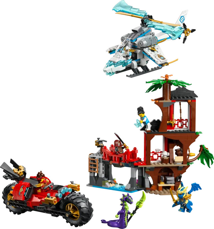 LEGO Ninjago 71857 - Ninja Vehicle Tree House Battle