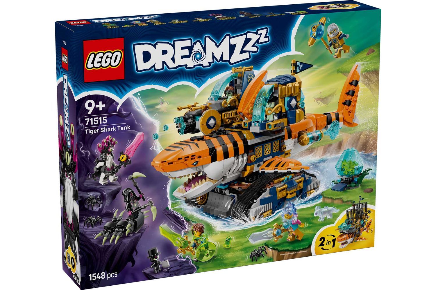 LEGO DreamZzz 71515 - Tijgerhaaitank