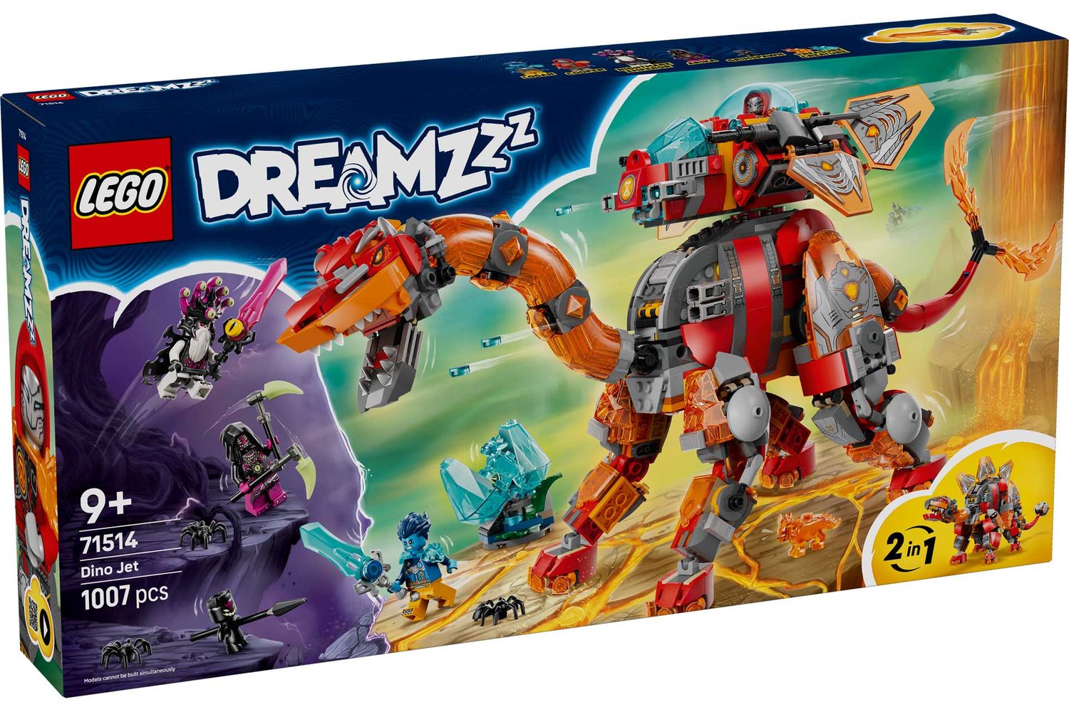 LEGO DreamZzz 71514 - Dinoruimteschip