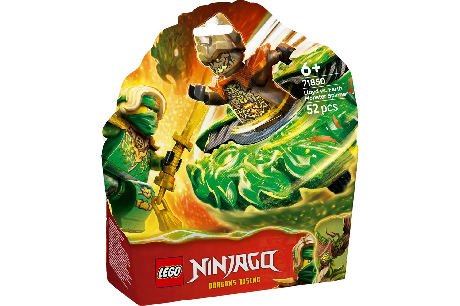 LEGO Ninjago 71850 - Lloyd vs. aardemonster in spinner