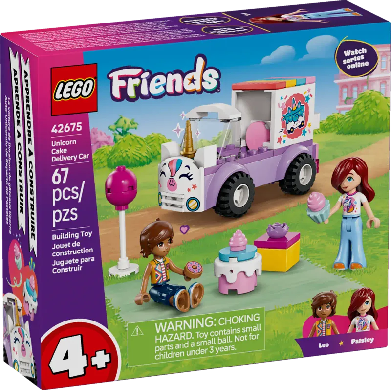 LEGO Friends 42675 - Unicorn Cake Delivery Car