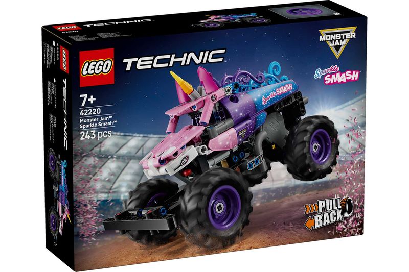 LEGO Technic 42220 - Monster Jam Sparkle Smash Pull-Back
