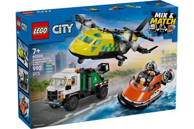 LEGO City 60505 - Airplane, Service Truck & Hovercraft Remix LEGO City 60505 - Airplane, Service Truck & Hovercraft Remix