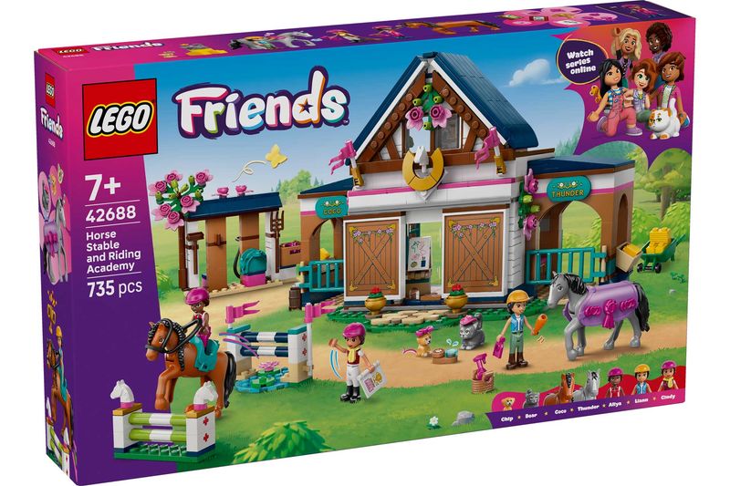 LEGO Friends 42688 - Horse Stable and Riding Academy