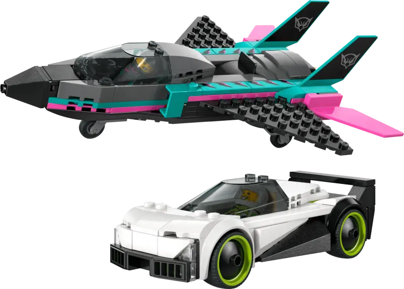 LEGO City 60489 - Jet vs. Car
