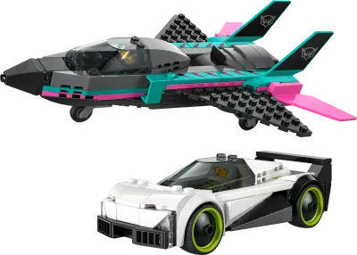LEGO City 60489 - Jet vs. Car