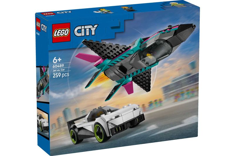 LEGO City 60489 - Jet vs. Car