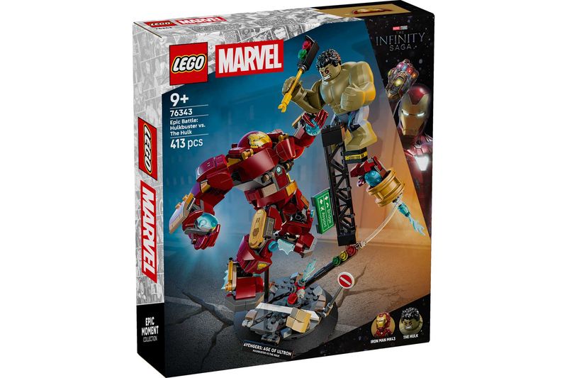 LEGO Marvel 76343 - Epic Battle: Hulkbuster vs. The Hulk