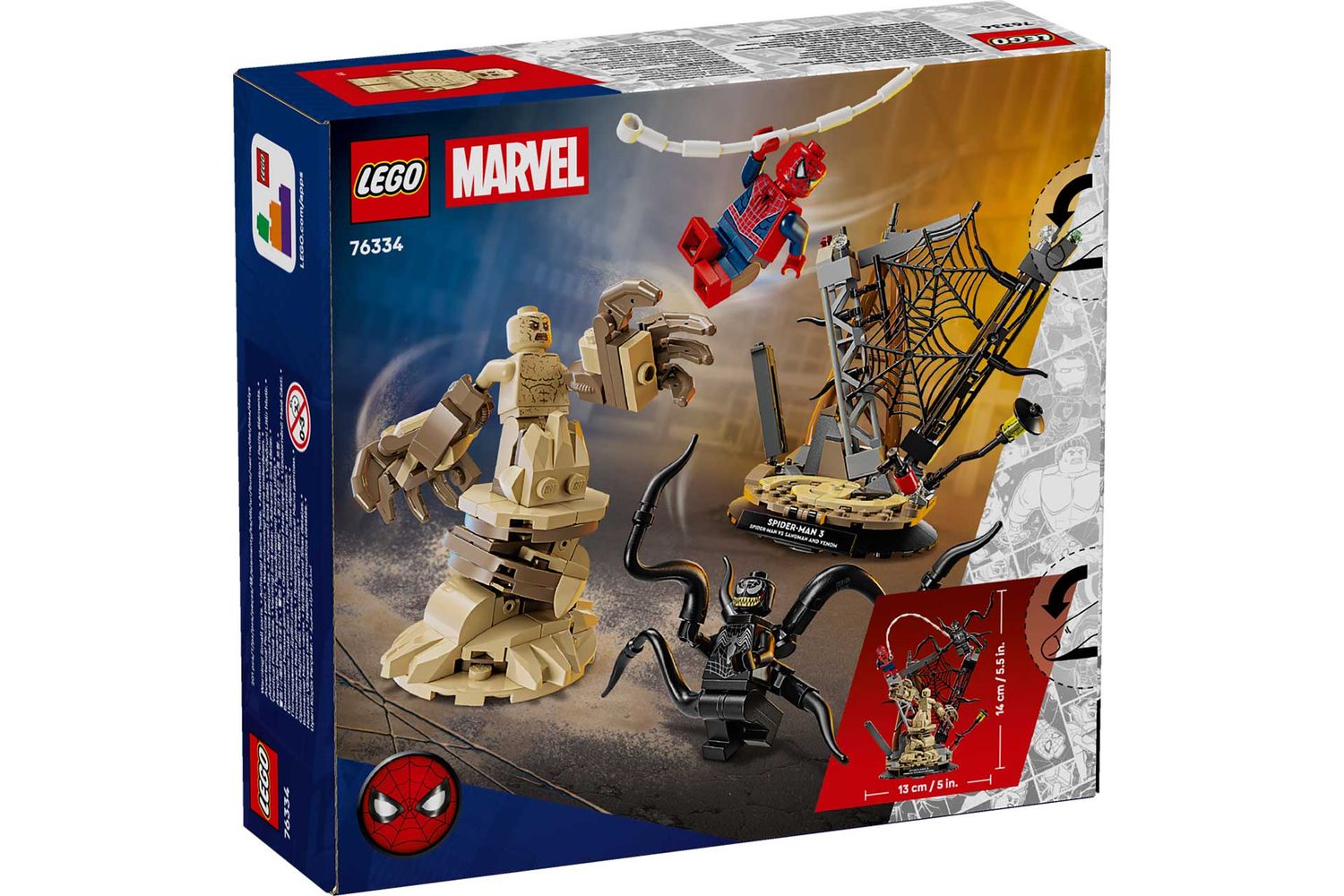 LEGO Marvel 76334 - Epic Battle: Spider-Man vs. Sandman