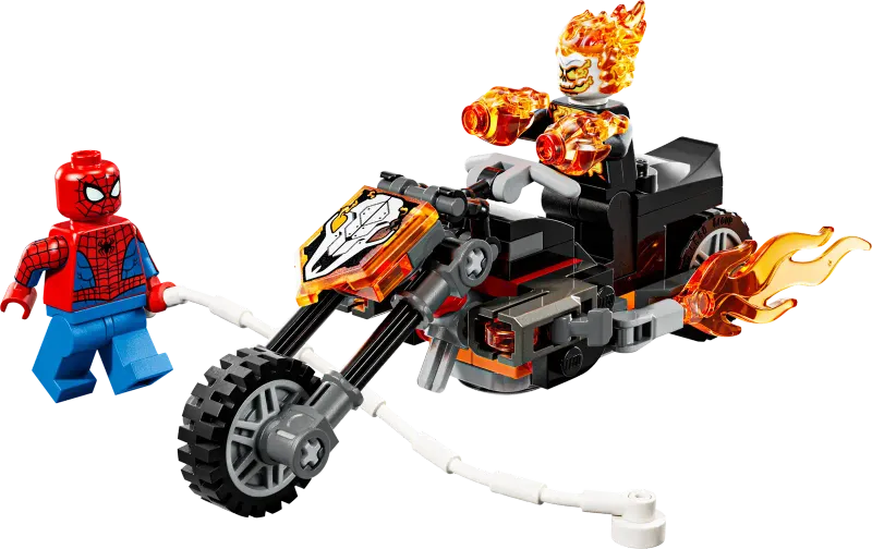 LEGO Marvel 76335 - Spider-Man vs. Ghost Rider Motorcycle