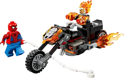 LEGO Marvel 76335 - Spider-Man vs. Ghost Rider Motorcycle