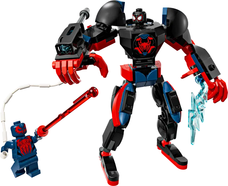 LEGO Marvel 76337 - Miles Morales Mech vs. Spider-Man 2099
