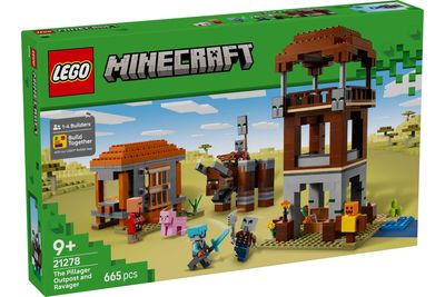 LEGO Minecraft 21278 – The Pillager Outpost and Ravager LEGO Minecraft 21278 – The Pillager Outpost and Ravager