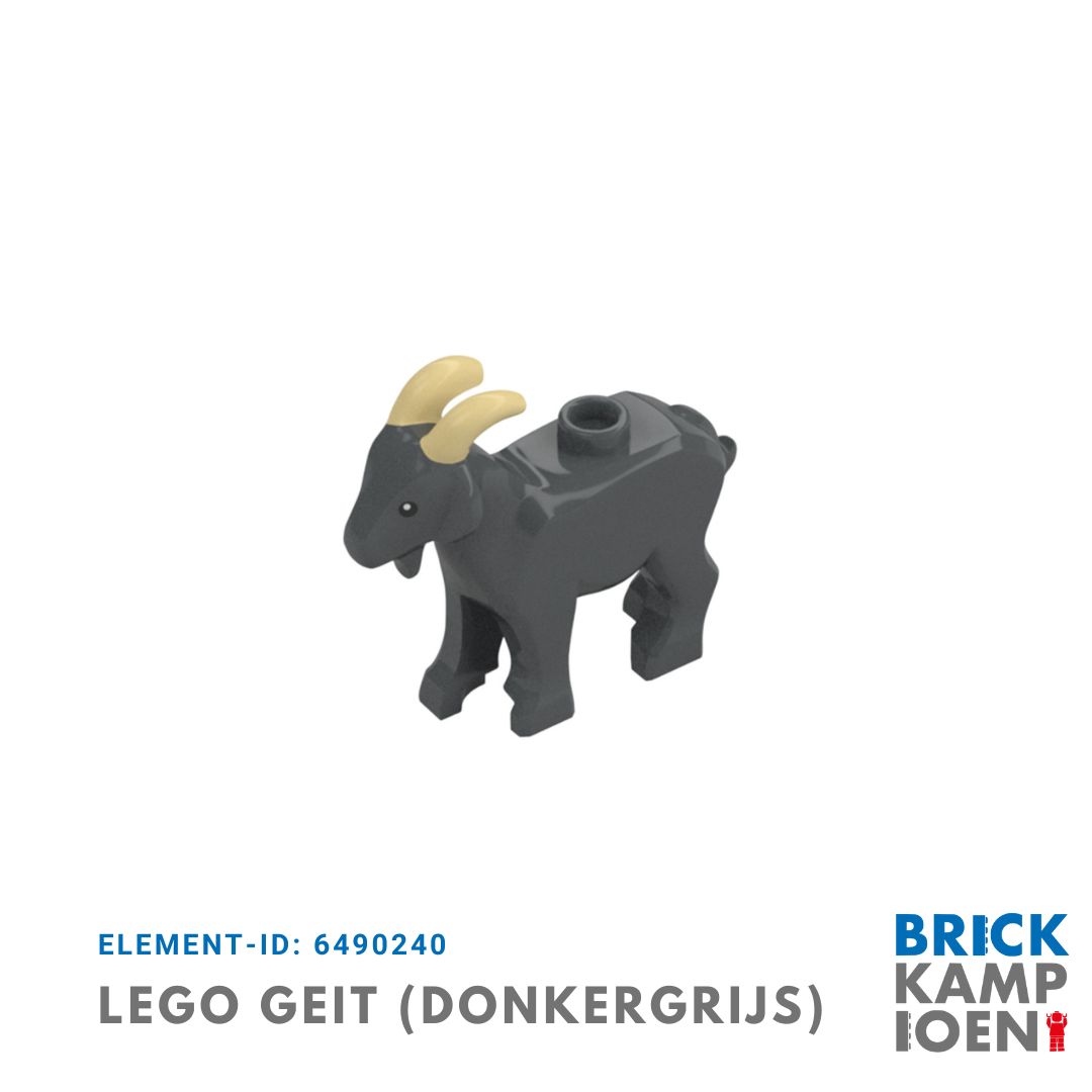 LEGO Geit (donkergrijs)