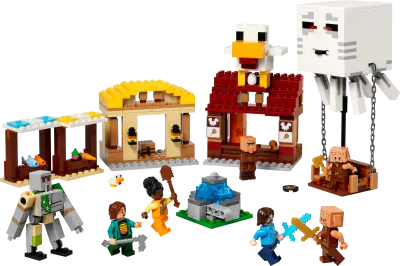 LEGO Minecraft 21273 – The Ghast Balloon Village Attack