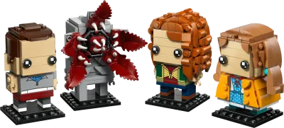 LEGO BrickHeadz 40879 - Eleven, Max, Demogorgon and Holly Figures