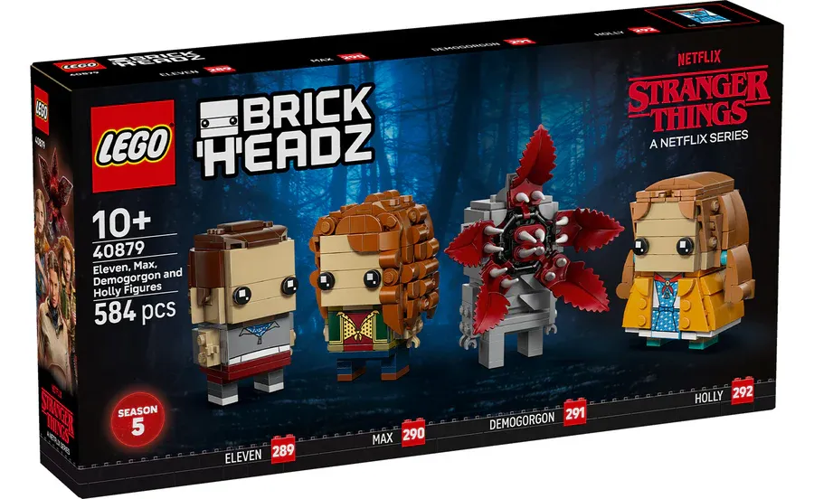 LEGO BrickHeadz 40879 - Elf, Max, Demogorgon en Holly figuren