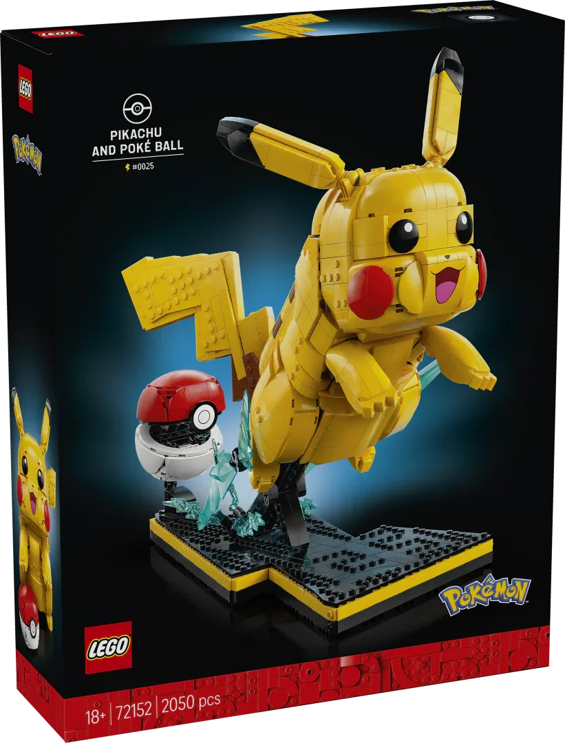 LEGO Pokémon 72152 - Pikachu en Pokéball
