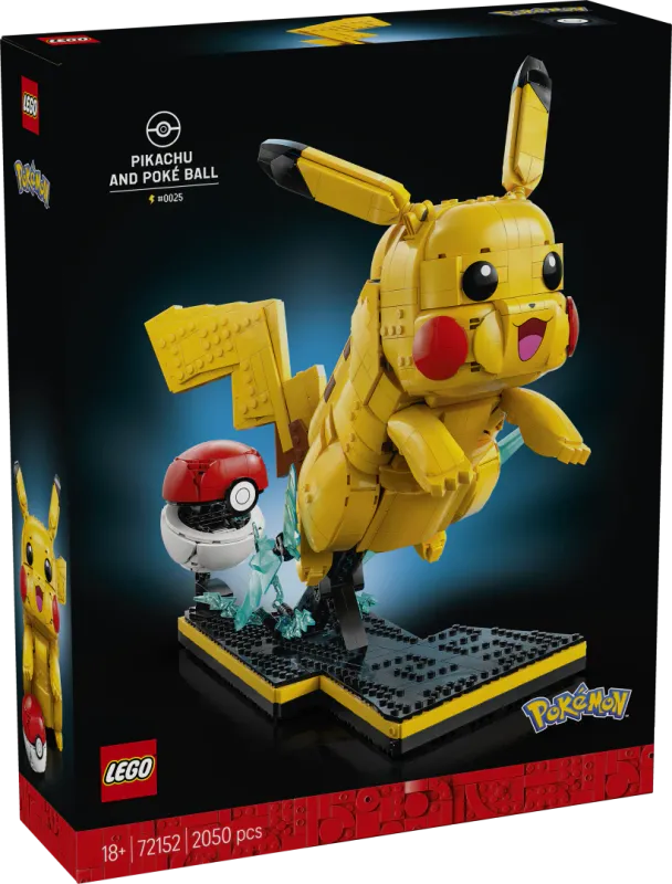 LEGO Pokémon 72152 - Pikachu and Poké Ball